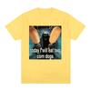 Today I Will Eat Two Corndogs Graphic Printed T-Shirt Skeleton Meme Women Vintage Gothic Summer Short Sleeve T-shirts Clothing