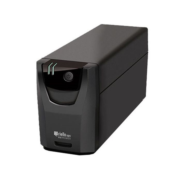 Riello UPS Net Power NPW 600 Onduleur CA 220-230-240 V 360 Watt 600 VA USB Connecteurs De Sortie : 4 Noir