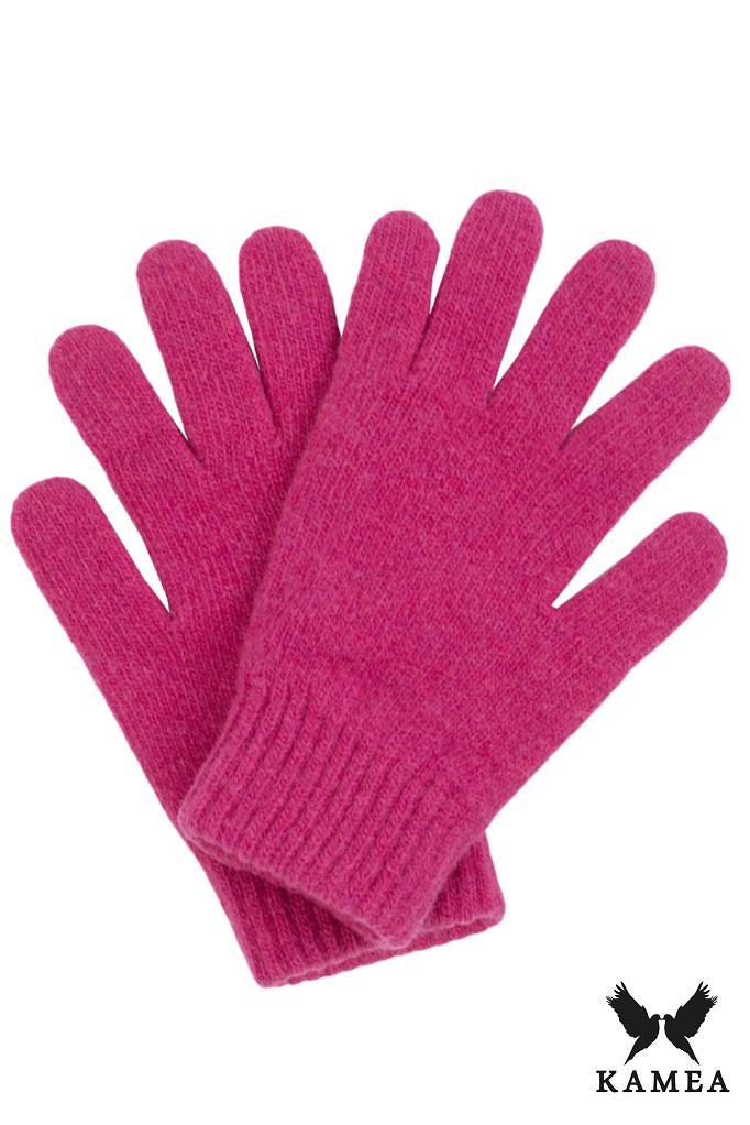 Gloves*01 Women' Winter Raspberry Color
