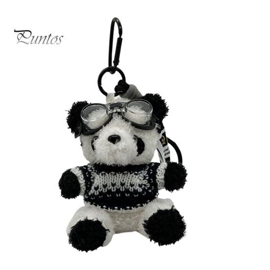 

Подвеска в виде панды, автоматическое зеркало заднего вида, орнамент, очаровательный внешний вид, подвесная подвеска в виде животного ручной работы, аксессуары для салона автомобиля B