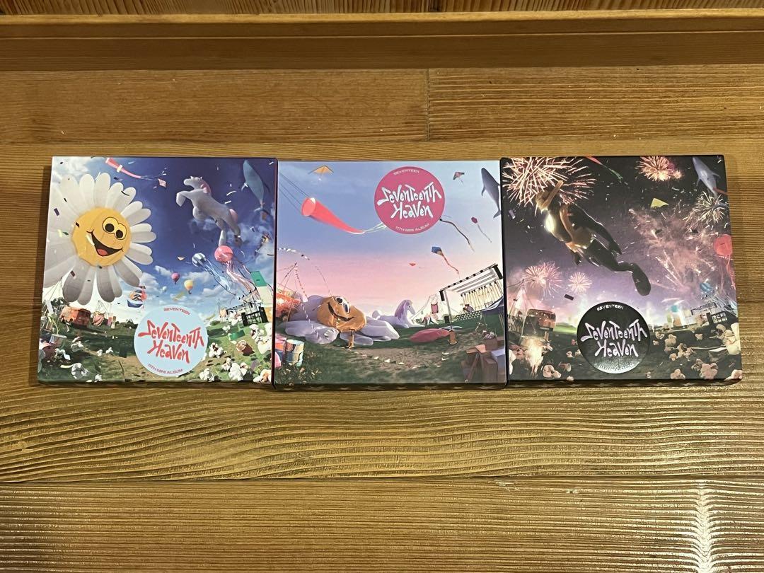 

[USED] SEVENTEEN Heaven 11th MINI ALBUM 3 forms