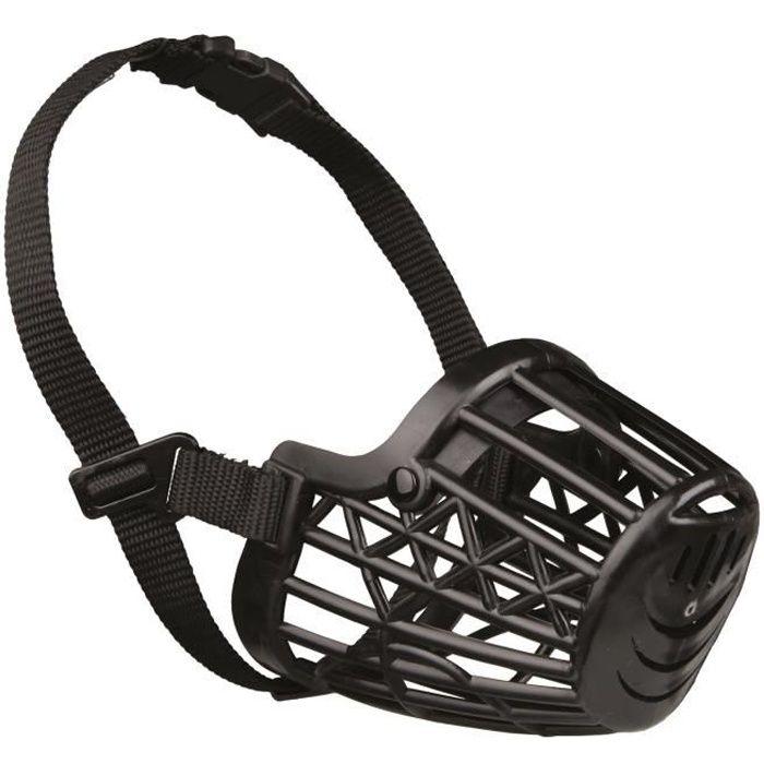 TRIXIE Muselière Plastique 26cm - Taille L - Pour Chien