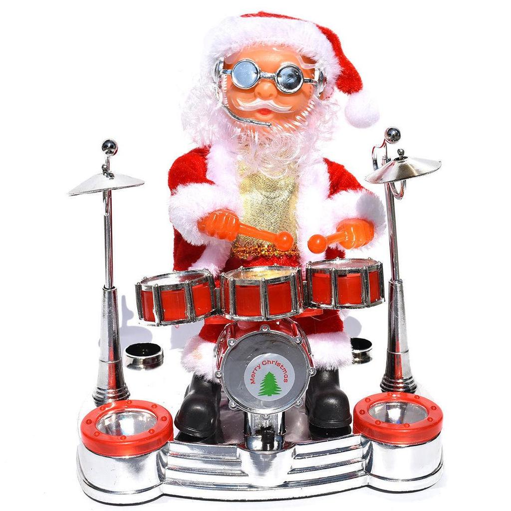 European Christmas Climbing Santa Electric Toy and Decoration