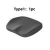 Memory Foam Seat Cushion - Ergonomic Long Sitting Support Portable Chair Mat for Office, Car, and Home Use