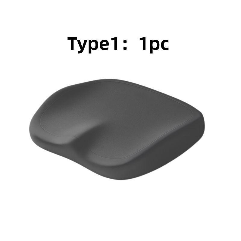 Memory Foam Seat Cushion - Ergonomic Long Sitting Support Portable Chair Mat for Office, Car, and Home Use