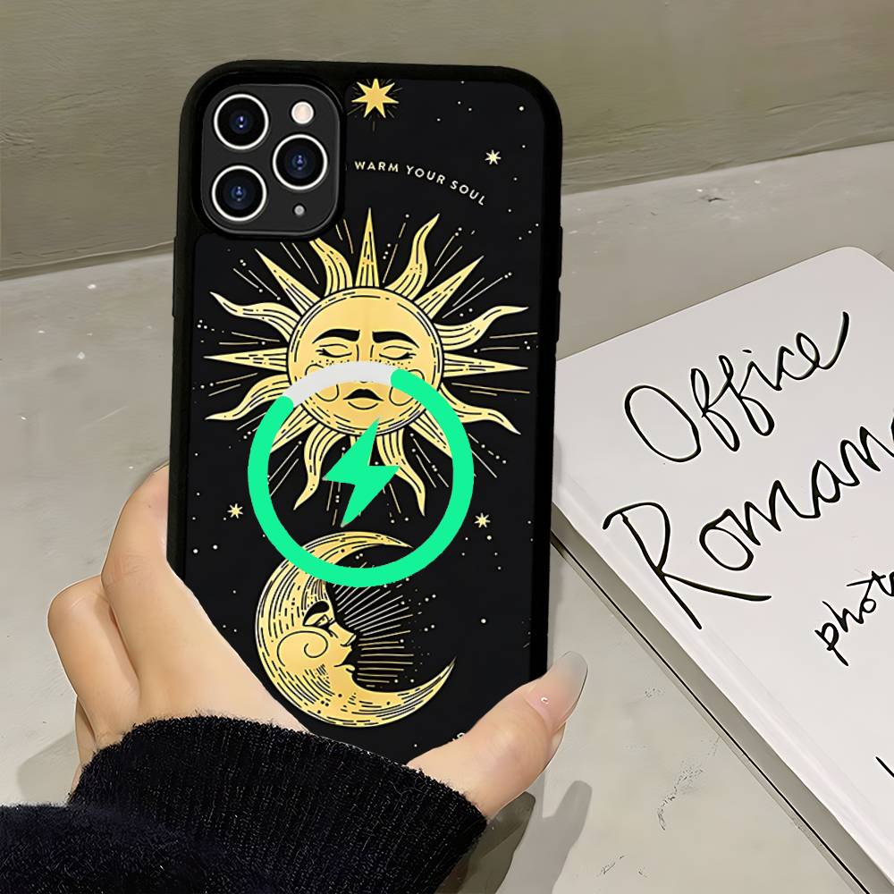 Witches Moon Tarot Mystery Totem For Magsafe Phone Case For IPhone 17 Air 16 15 14 13 12 11 Pro Max Plus Shockproof Cover
