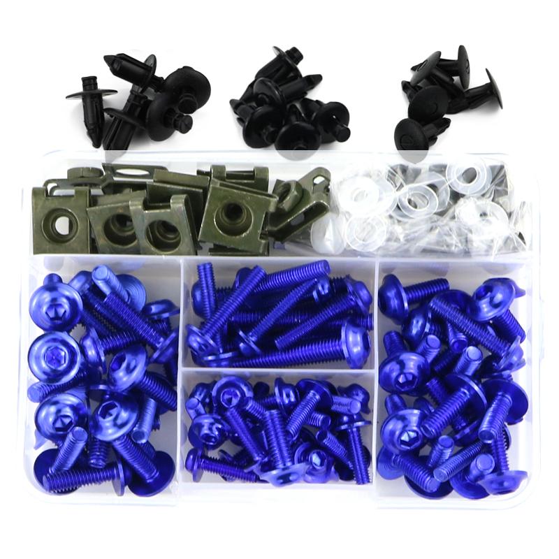 Full Fairing Bolts Kit Body Screws For Suzuki GSR600 GSR750 GSR1000 GSX250R GSX650F GSX750S Katana GSX1000S Katana GSXS1000 F