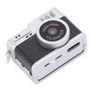 Small Keychain Camera 1080P 2MP 0.96in Color Screen 32GB Memory Card Retro Digital Camera with 4 Filters and LED Flash