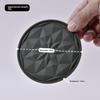 Silicone coaster water cup heat insulation cushion anti-skid anti-scalding thickened high-temperature-resistant soft coaster