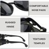 Exclusive Gothic Motorcycle Sunglasses Retro Round Sunglasses Side Shield Retro Steam Punk Glasses for Gentlemen [SHEEN KELLY] [Amazon Brand]