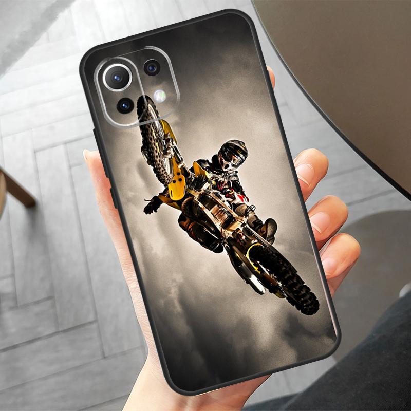

Moto Cross Motorcycle Sports Case For Xiaomi 14 Ultra 11T 12T 13T Pro 12 13 Lite POCO F6 Pro M6 X3 X5 X6 M5s F3 F5 Cover POCO X6
