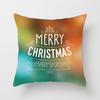 Christmas theme Christmas tree decoration printed pattern cushion cover home living room sofa decoration pillow pillow cover