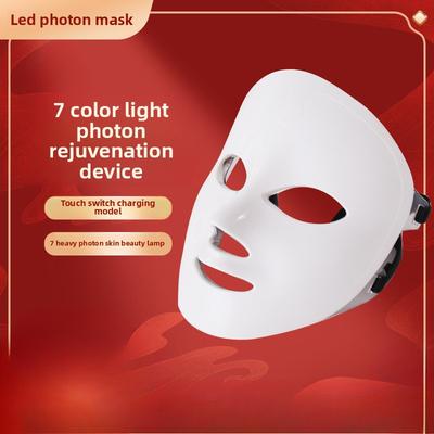 Photon Hautverjüngungsinstrument Schönheitsmaske Haushaltsmaske Gesicht LED-Spektrometer Sieben Schönheitsinstrument Schönheitsstudio