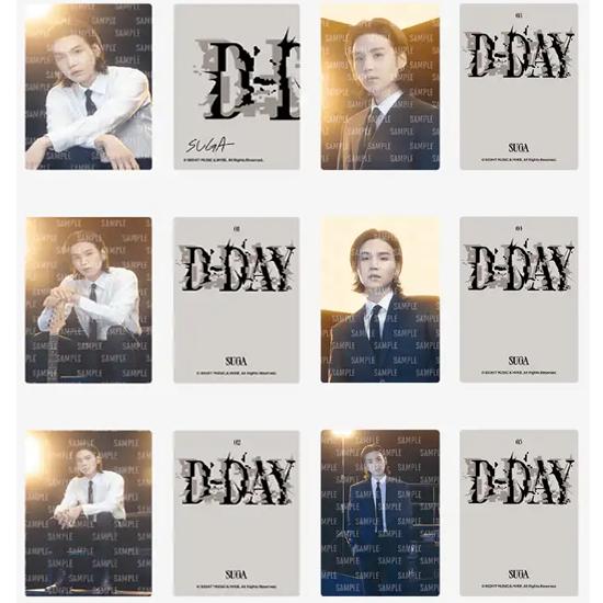 BTS SUGA D-Day Mini Photocard Suga Version