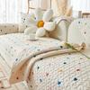 Modern Cotton Printed Sofa  Couch Cushion Comfortable Non Slip No Fading Sofa Towel Versatile Living Room Home Decoration