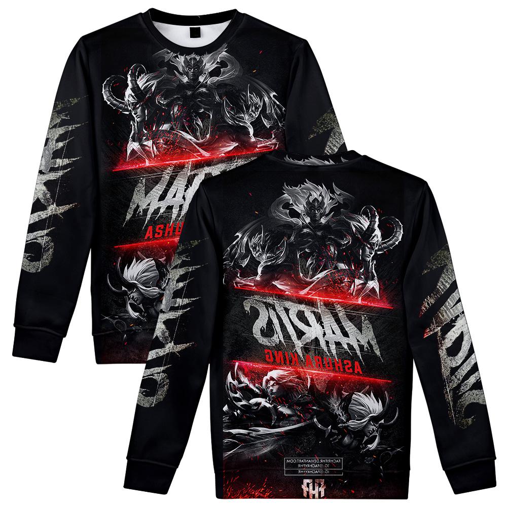 

Mobile Legends Anime Sweatshirt Men Autumn Fashion New Hoodie Mens Streetwear Tracksuit Crewneck Sweatshirts