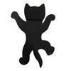 Handcrafted Door Sign Climbing Kitten Cat Metal Door Ornament Anti-deformation Door Plaque Home Decoration