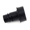 42to60mm 42to75mm Converter + T or Flat Connector Diesel Heater Air Duct Ducting Black For Car Truck VAN Camper