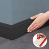 1Pc 2M Self-adhesive Foam Baseboard Wall Stickers Waistline TV Background Floor Corner Skirting Board Stickers Wall Decoration