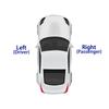 For Seat Leon 2013 2014 2015 2016 Front Bumper Fog Lamp Cover Frame Grille Light Trim with Hole No Hole 5F0853665A/5F0853666A