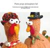 Thanksgiving Cartoon Turkey Plush Hat - Festive Party Decoration