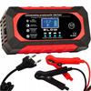 Automatyczny Inteligentny Prostownik Ładowarka Akumulatora Lcd 24V 12V 8A