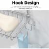 Wall Mount Soap Holder Rustproof 2 Tier Bar Soap Holder Soap Holder Shower  Bathroom Accessories
