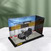 1/12 Maßstab Parkplatz Vitrine Acryl Aufbewahrungsbox Showcase Motorradmodell Diecast