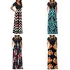Stunning Women Boho Floral Long Maxi Dress For Cocktail Parties And Summer Events