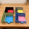 Portable Note Holder Box Efficient Space Management Home Office Use