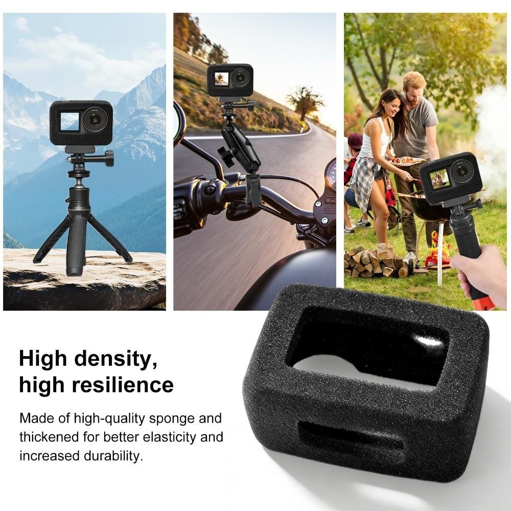 Foam Noise Reduction Sponge Windscreen Case for DJI Osmo Action 6 Action Camera Accessories