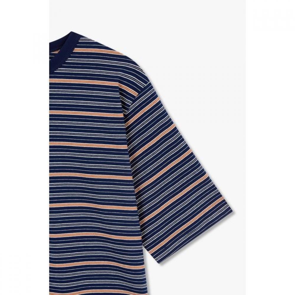 STudio Tomboy STripe Round T shirT 9176222991cT