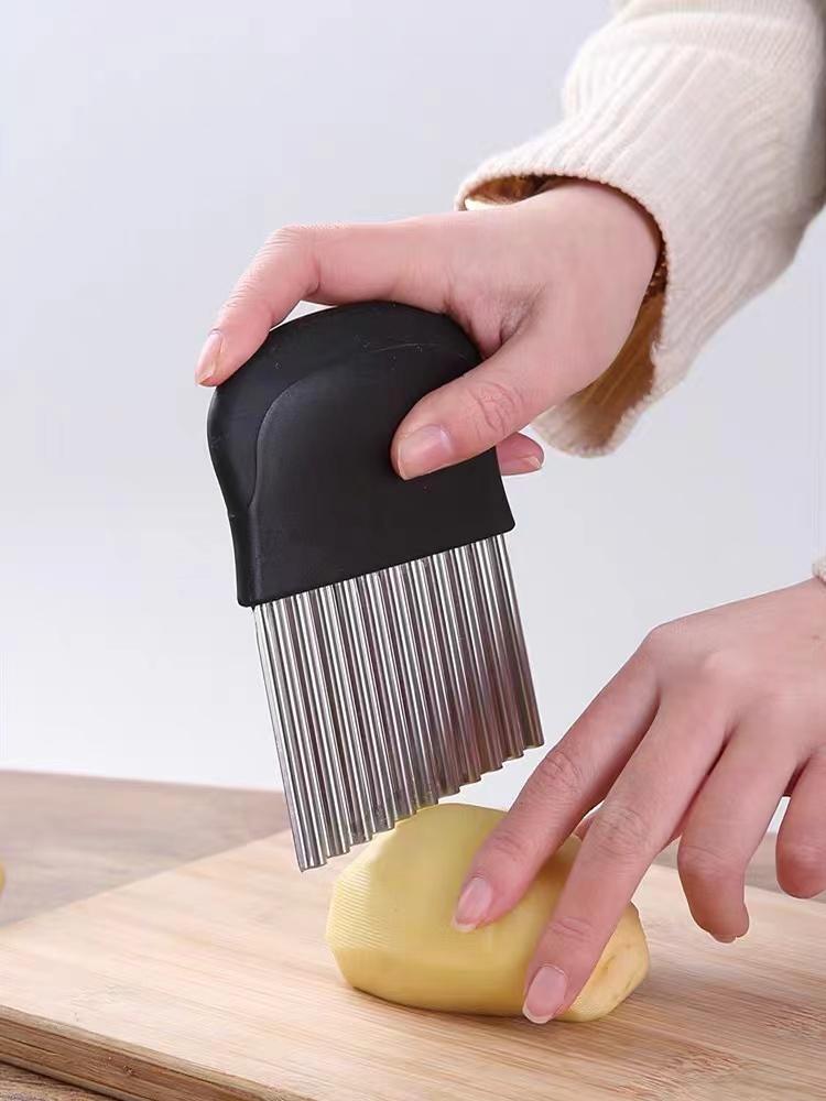 Couteau à Ondes Multifonctionnel pour Pommes de Terre