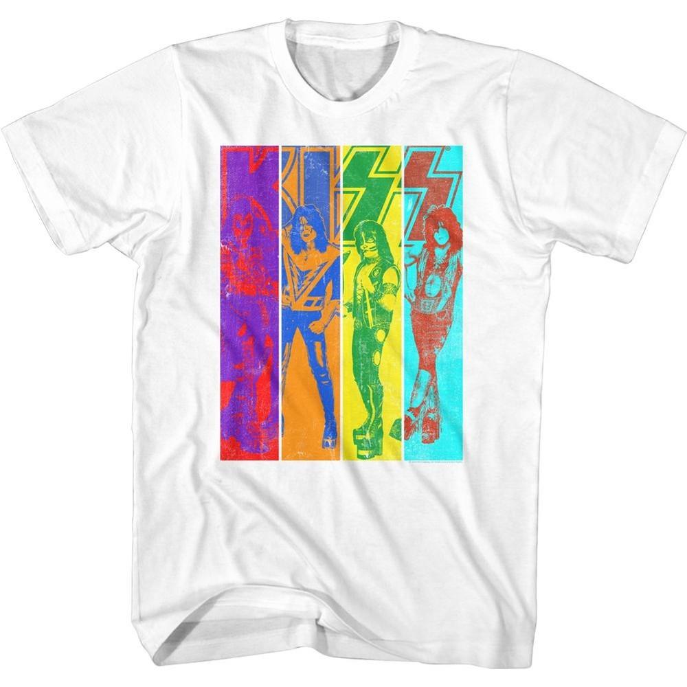 

KISS - Color Kiss - Short Sleeve - Adult - T-Shirt 2XL