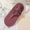 Women's Autumn Winter Thickened Warm Fleece Socks Lace Ankle Socks Non-slip Floor Socks