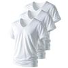 Nutopia Moisture-Wicking Quick-Dry Innerwear MenOverwhelming Quick-Dry3-Piece Set V-Neck Short Sleeve Cooling Summer Cool Antibacterial Odor-Resistant