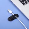 Data Cable Fixing Organizer Self-Adhesive Cable Clip 4holes 5holes 7 Holes Select Charging Cable Computer Power Cable Fixing Cli