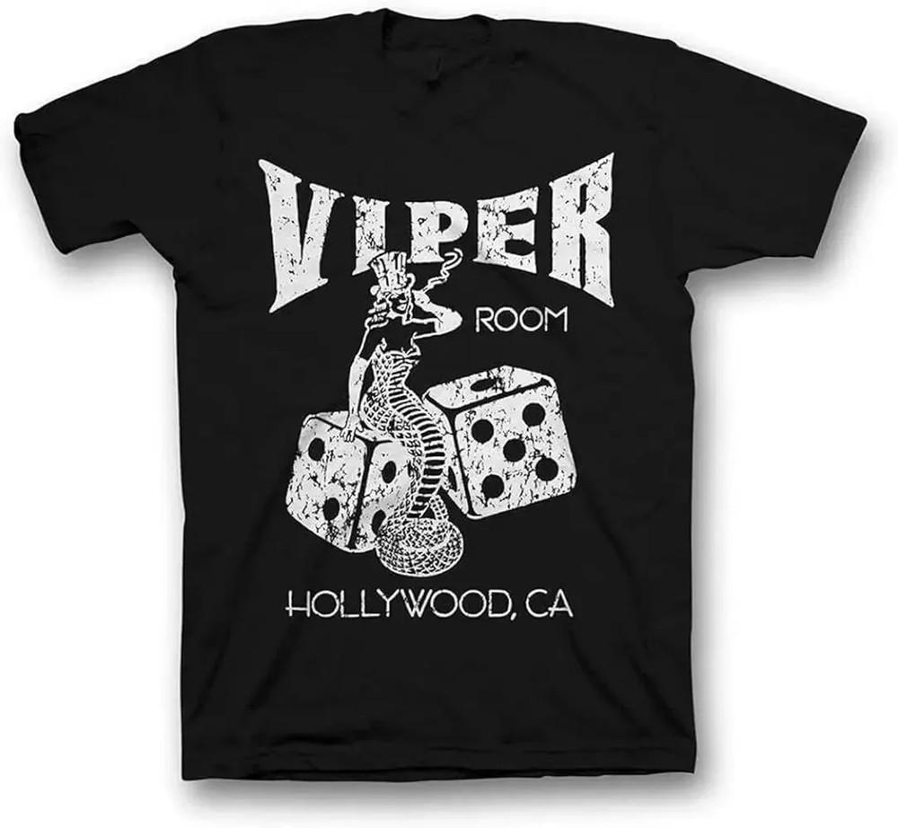 

Viper Room Hollywood CA Short Sleeve Unisex T-Shirt Gift Full Size Unisex T-Shirt XL