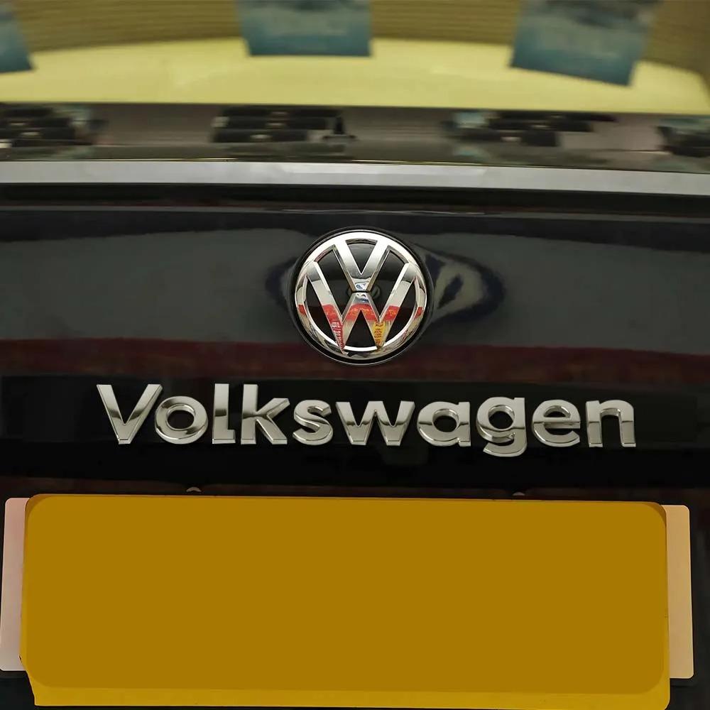 Emblems 3D Car Body Tail Trunk Decoration Letter Emblem M132 Sticker For Volkswagen VW Golf Passat Polo Tiguan Jetta Caddy T-ROC