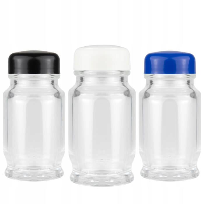 50x Spice Jars 50 ml Airtight Jar Container Set 50ml