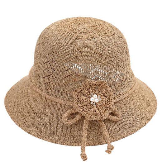New Women's Sunshade Cool Hat Fashionable Summer Sun Hat Sunscreen and UV Resistant Flower Pot Hat
