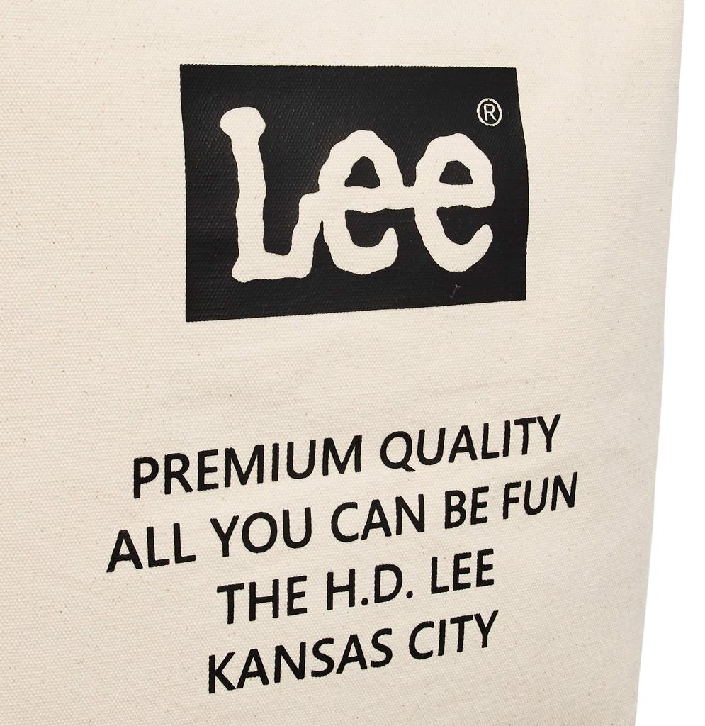 Lee Tote Thick Cotton Tote Size White Bag, Canvas, 2-Way Bag, Vertical, 320-800,