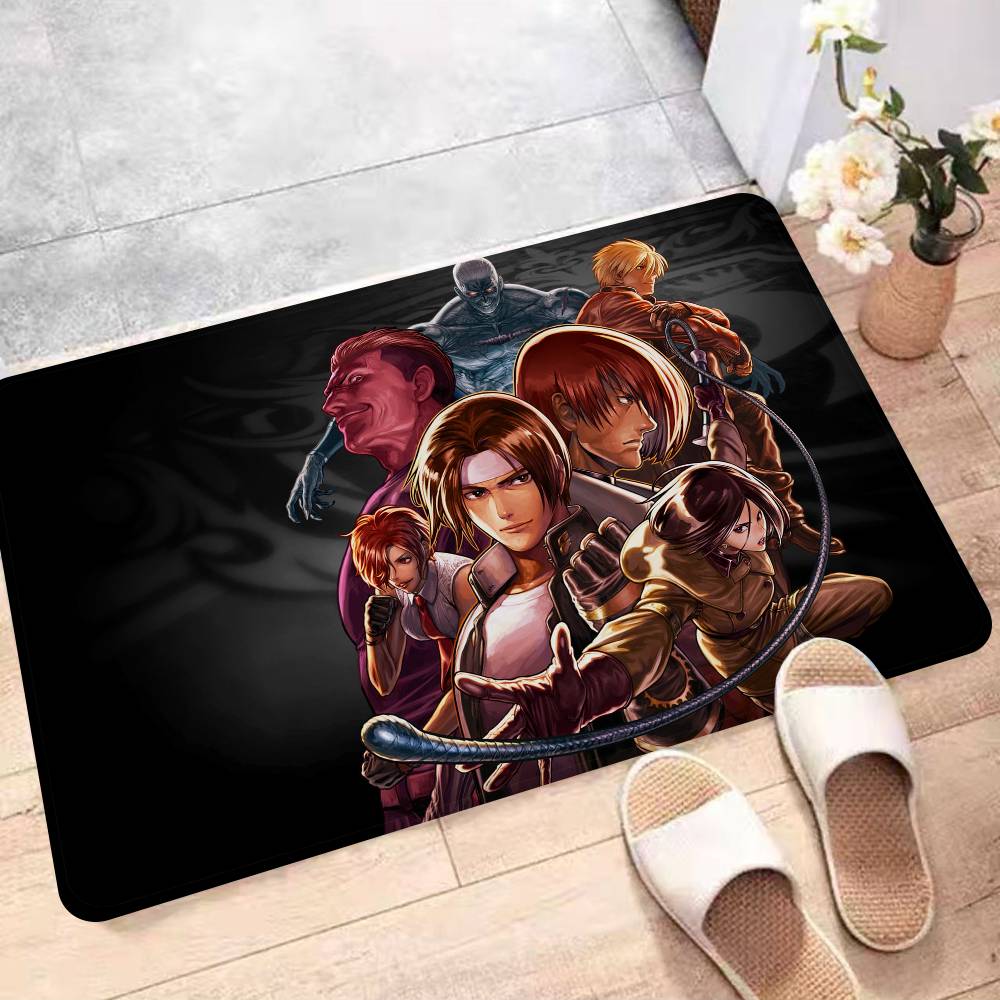 Fighting Game K-King Of F-Fights Floor Mat Rectangle Anti-slip Home Soft Badmat Front Door Indoor Outdoor Mat Hotel Decor Mat