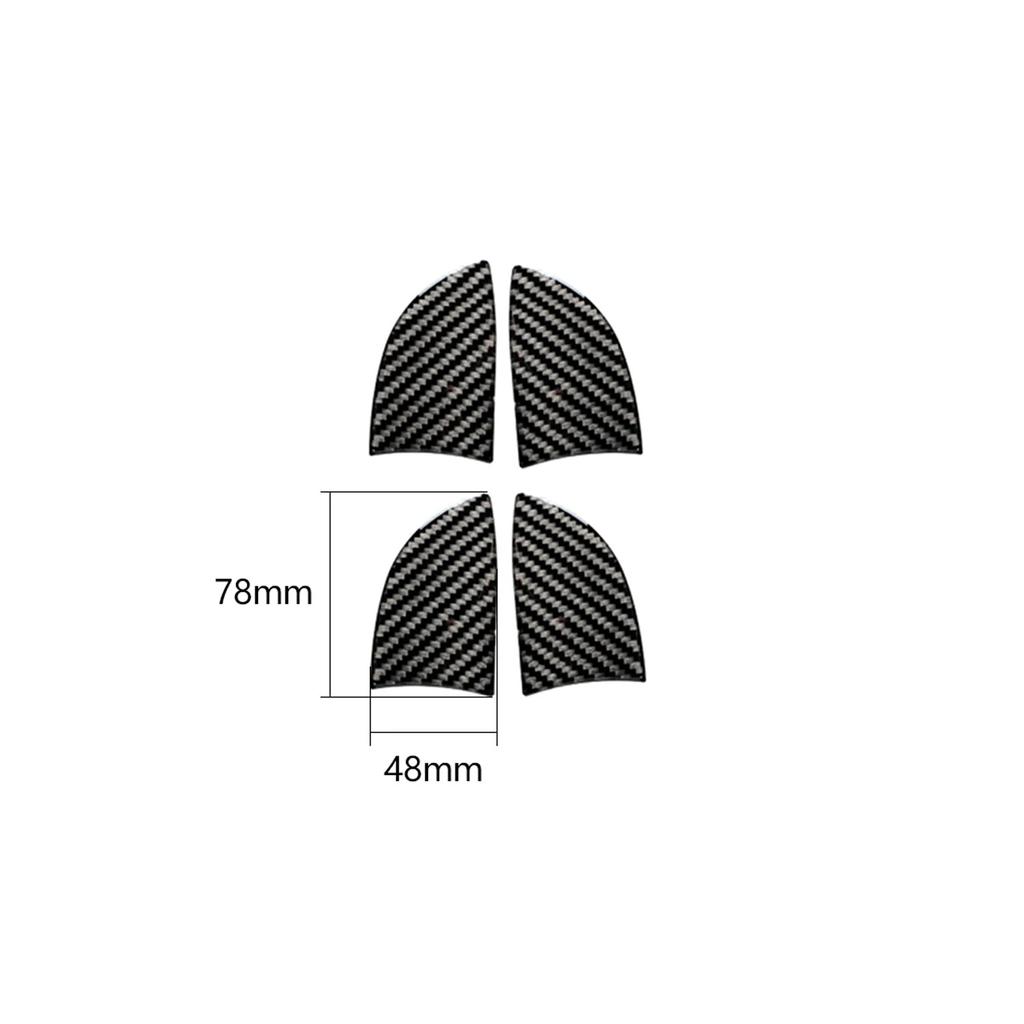 Für Lexus NX 200 200t 300h 2014-Auto-Innengriffabdeckung Zieraufkleber Aufkleber Auto-Innenausstattung Kohlefaser