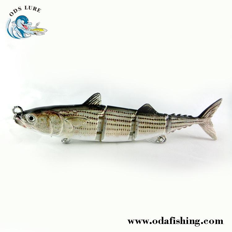 Luya Bait Four-Section Fishing Simulation Fake Bait Freshwater Sea Bait Hard Bait Luya Bait Tuna