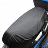 M/L/XL/XXL Motorcycle Rain Seat Cover Universal Flexible Waterproof Saddle Cover Black 210D Oxford Cloth Motorcycle Seat Cushion