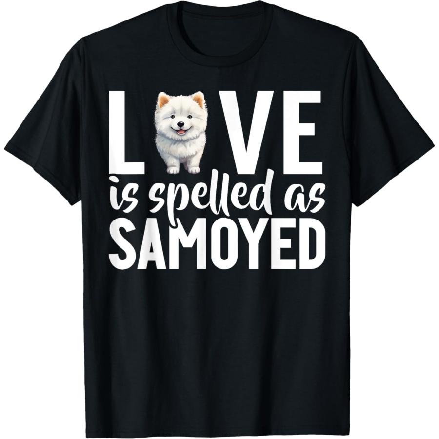 

Love is spelled as Samoyed T-Shirt XXXXXL разноцветный