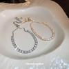 Korean Fashion Zircon Beaded Adjustable Bracelet – Elegant, Versatile Hand Jewelry