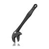Industrial Claw Wrench Adjusting Ratchet with Wide Jaw for Automotive Piping Manufacturing Ergonomic Accessories