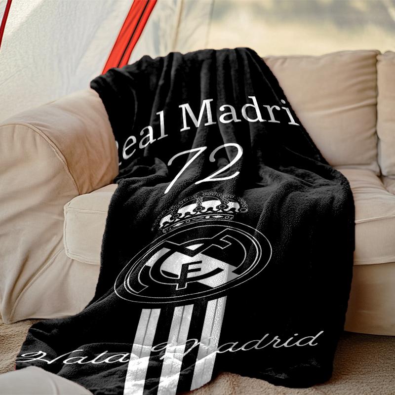 Coperta con Motivo del Football Club Juventus, Coperta Accogliente per il Comfort in Tutte le Stagioni su Divani, Letti, Ufficio, Auto, Campeggio e Viaggi